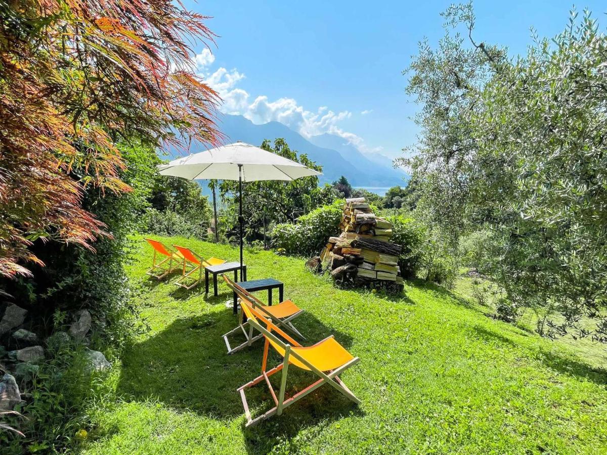 Appartamento Tivano Balcone Con Vista Lago Bellagio Bagian luar foto