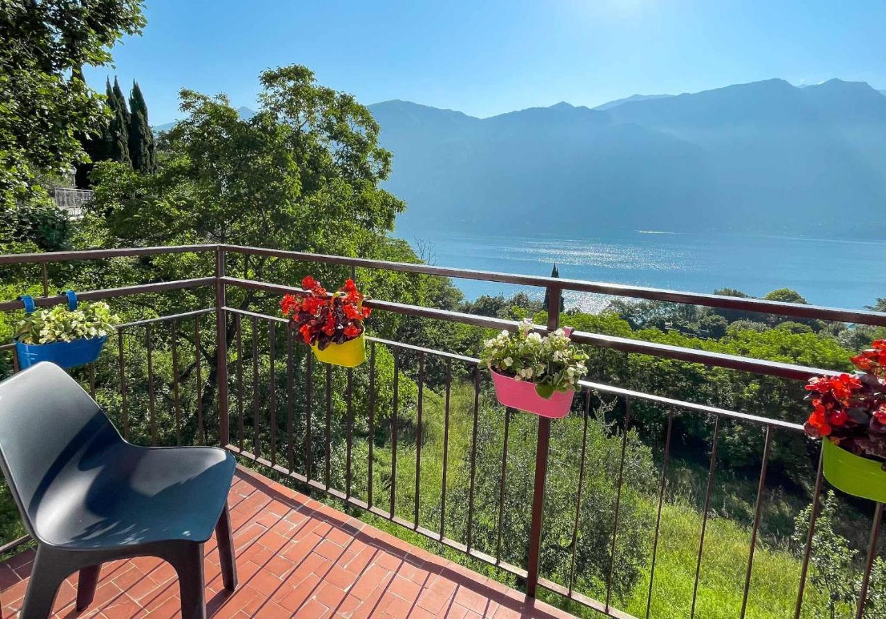 Appartamento Tivano Balcone Con Vista Lago Bellagio Bagian luar foto