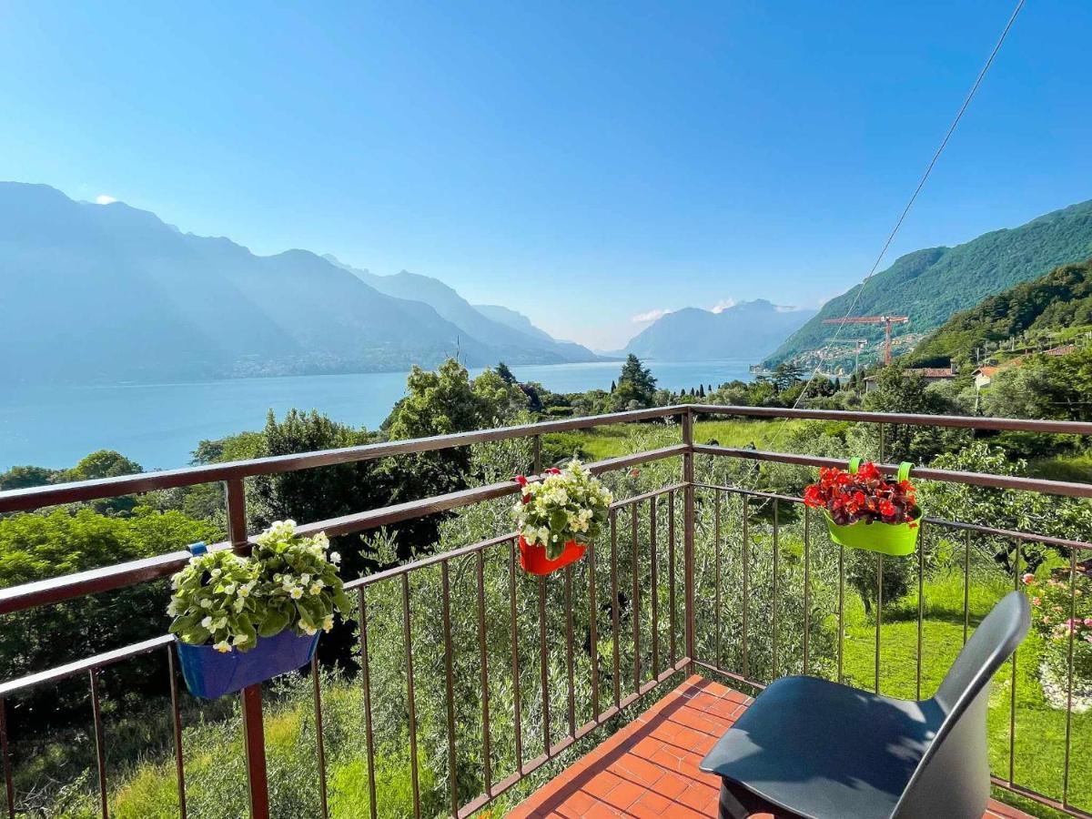 Appartamento Tivano Balcone Con Vista Lago Bellagio Bagian luar foto