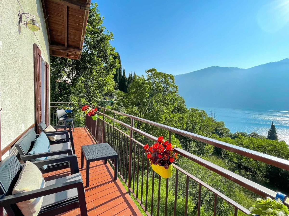 Appartamento Tivano Balcone Con Vista Lago Bellagio Bagian luar foto