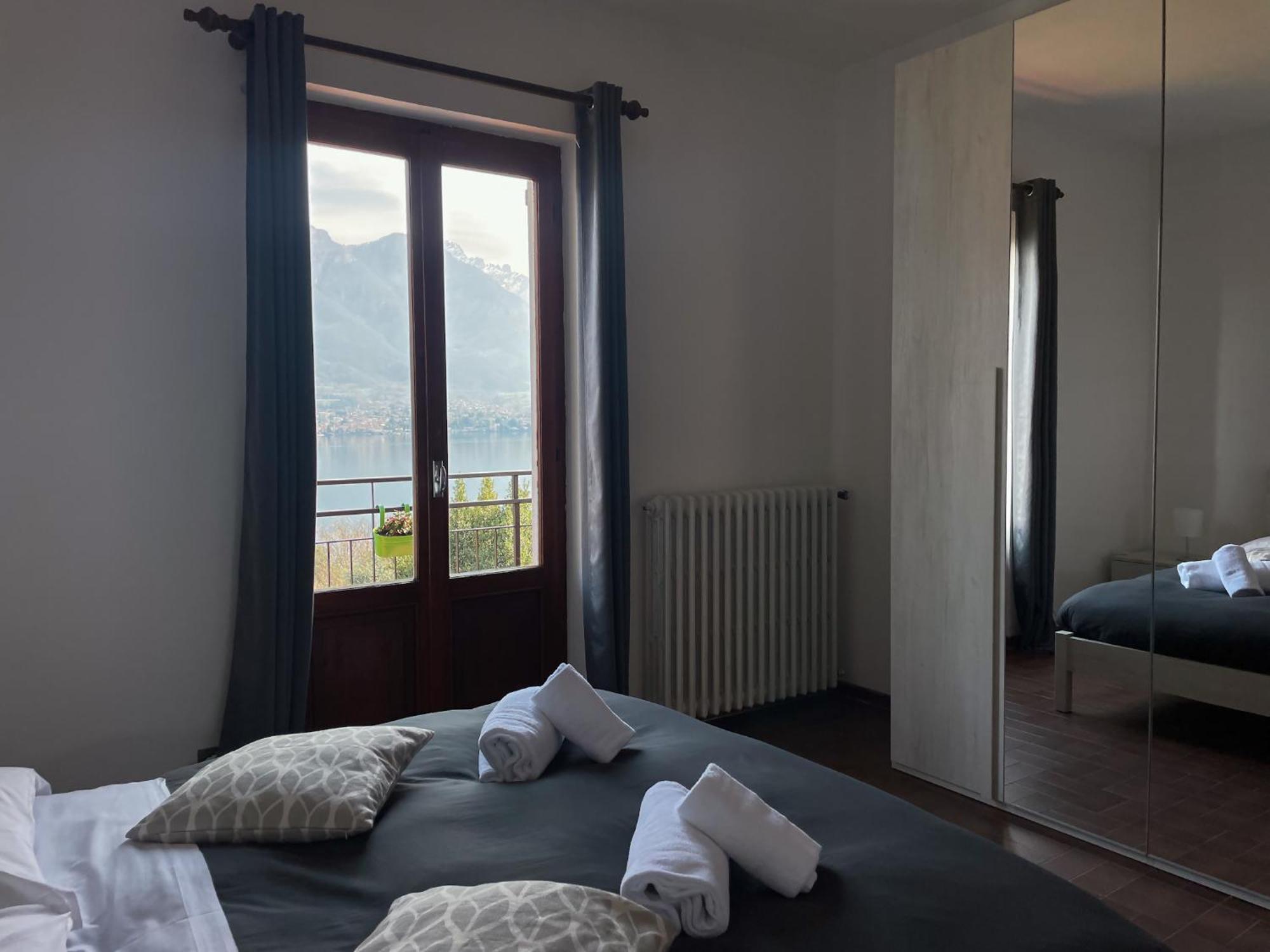 Appartamento Tivano Balcone Con Vista Lago Bellagio Bagian luar foto