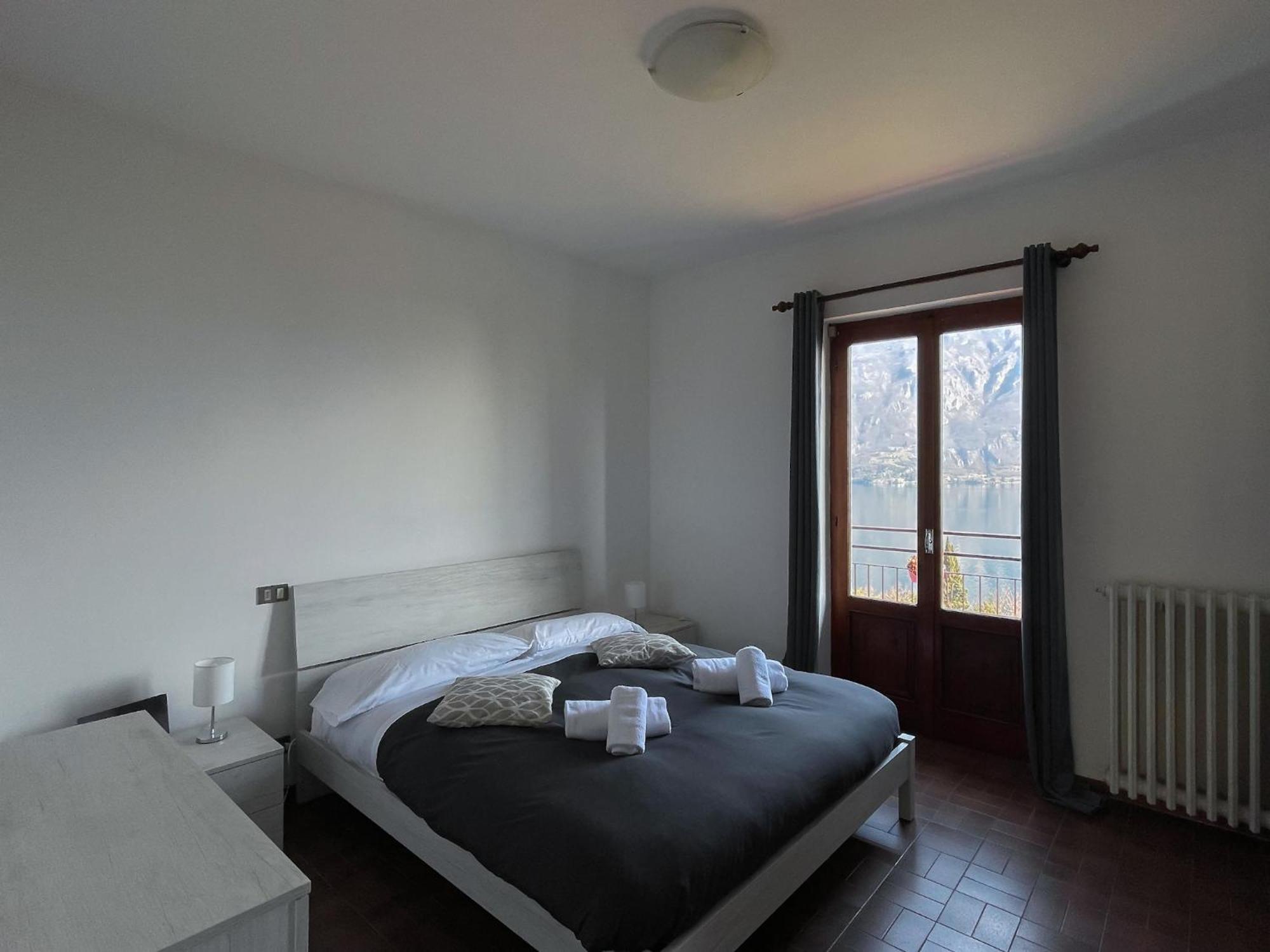 Appartamento Tivano Balcone Con Vista Lago Bellagio Bagian luar foto